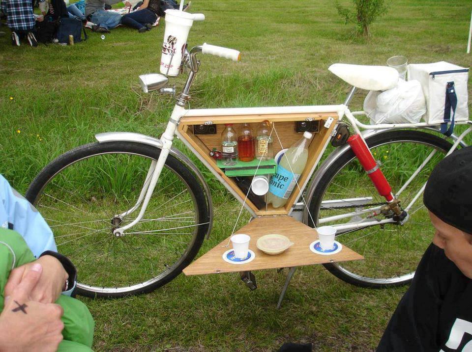 Umgebautes-Picknick-Fahrrad
