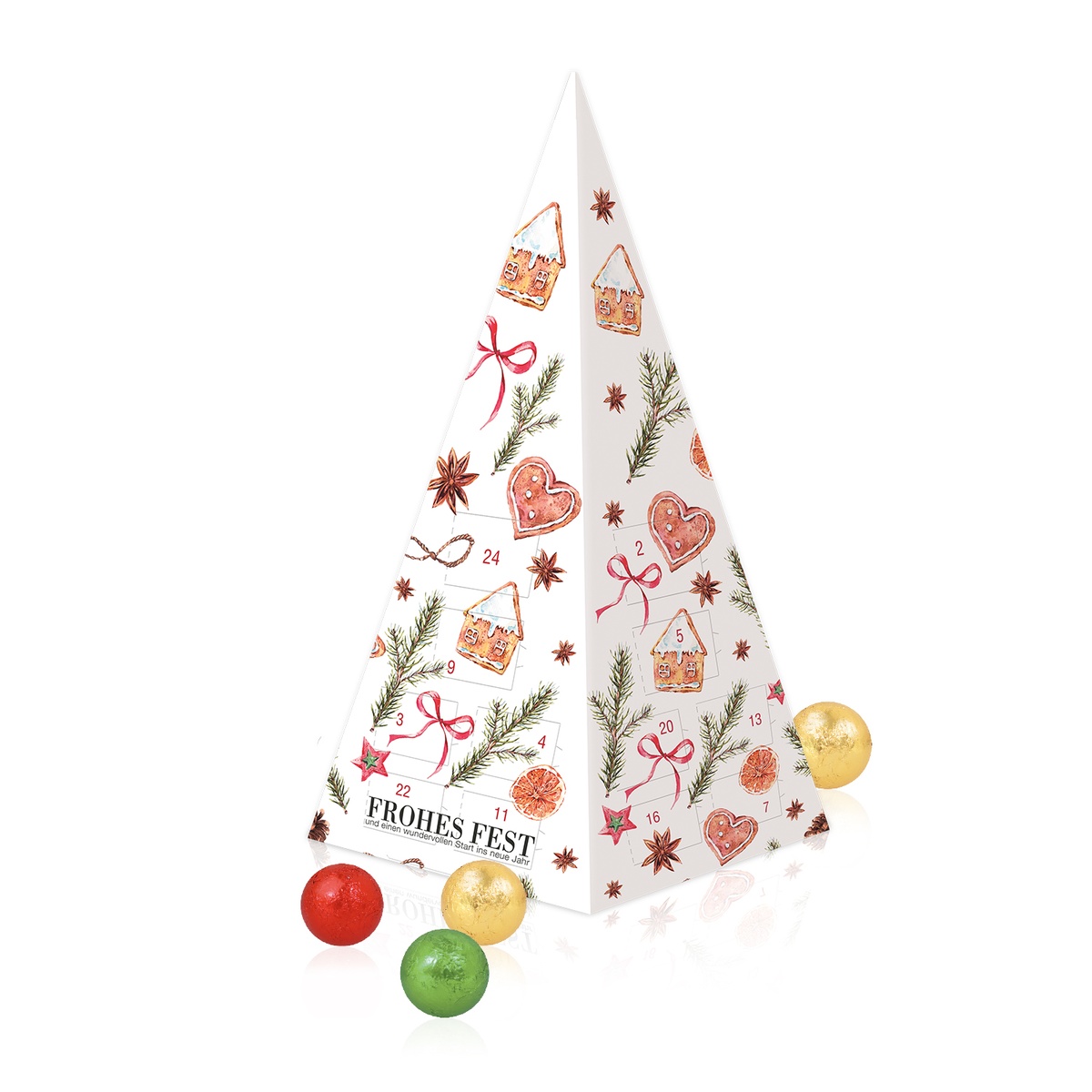 Rundum (ca. 119 x 119 x 250 mm)