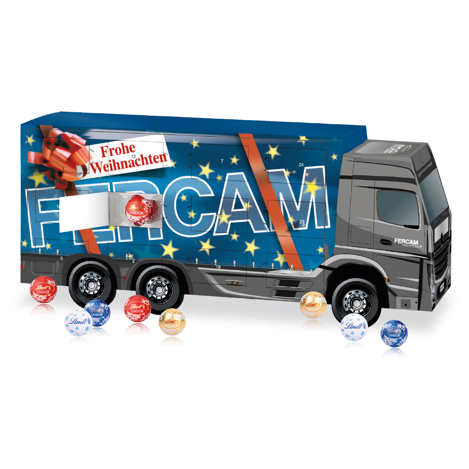 Rundum (ca. 27,3 x 7,4 x 11,9 cm)