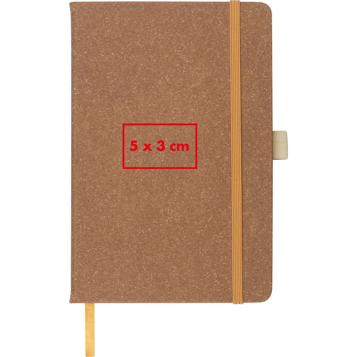 Notizbuch A5/A6 Mit Spanngummi – Lederimitat, Liniert, Hardcover – Fürs Büro & Unterwegs