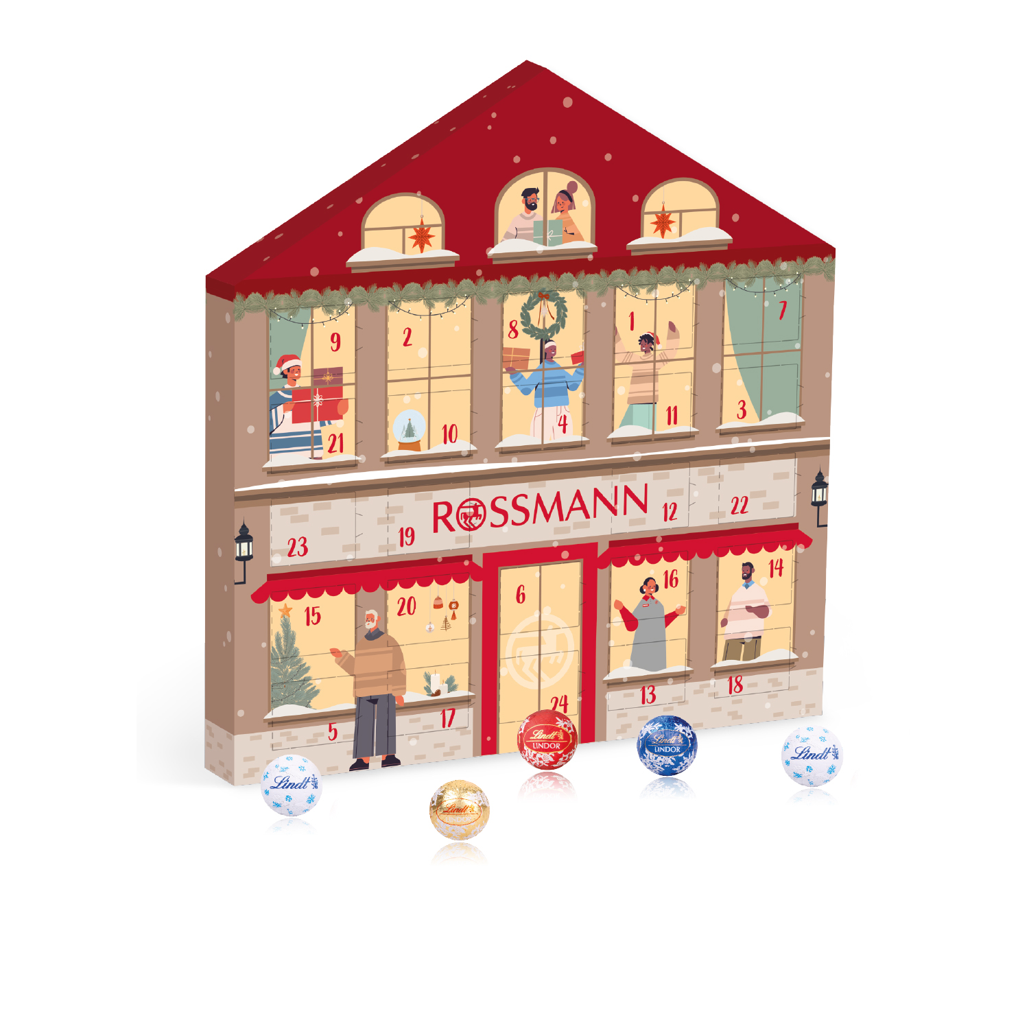 Rundum (ca. 22,5 x 23 x 2,5 cm)