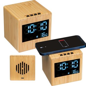 Bluetooth Lautsprecher mit Wireless Charger 