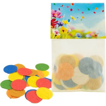 Buntes Samenkonfetti