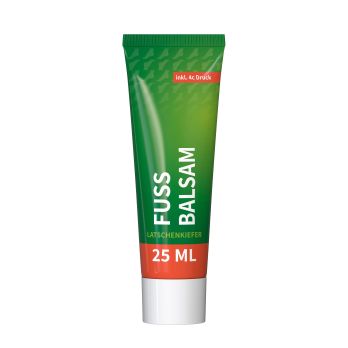 Fußbalsam, Tube