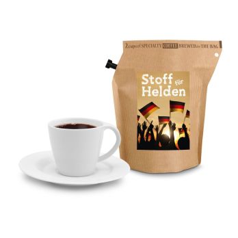Geschenkartikel: Deutschland FAN-Kaffee, wiederverwendbarer Brühbeutel