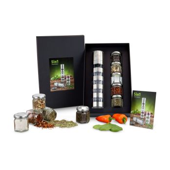 Geschenkset: 5 in 1 - Gewürzmühlenvariation