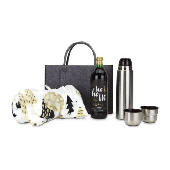 Geschenkset: Gemütliche Filztasche