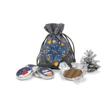 Geschenkset: Weihnachts-Schokotaler