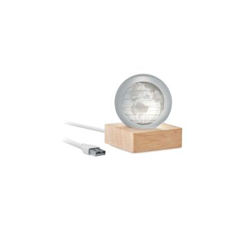 GLOBE LIGHT LED-Glaskugel Globus