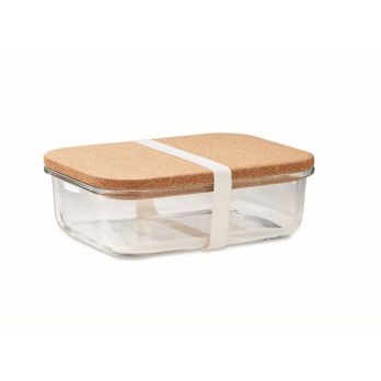 CANOA Lunchbox Glas mit Kork