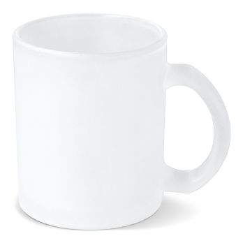 Mallorca Sublimations Becher aus gefrostetem Glas 335ml