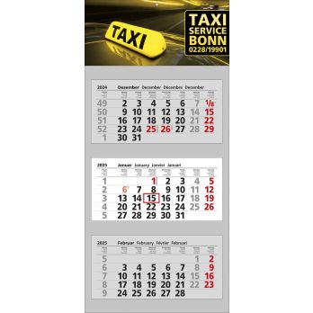 Wandkalender Clever 3