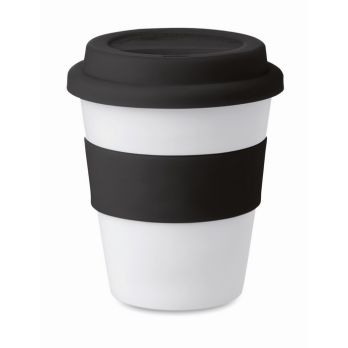 ASTORIA PP Becher mit Silikon-Deckel