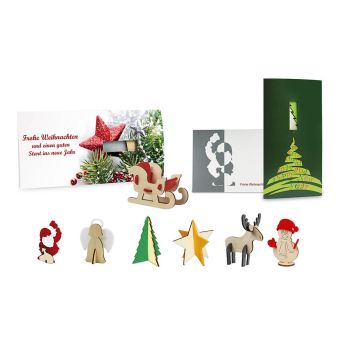 Steckfiguren-Karte Filz Steckfiguren-Karte Filz