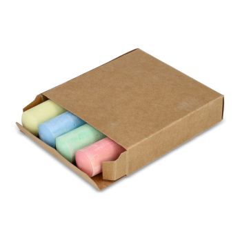 Straßenmalkreide in Kraftkarton