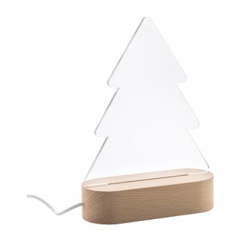 Woodify Xmas Weihnachtsbaum LED-Lichttrophäe
