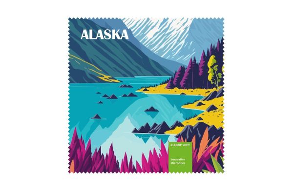 POLYCLEAN rPET Brillenputztuch 18x18 cm