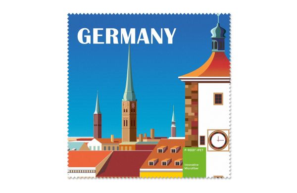 POLYCLEAN rPET Brillenputztuch 20x20 cm