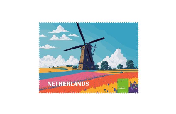 POLYCLEAN rPET Brillenputztuch 21x15 cm