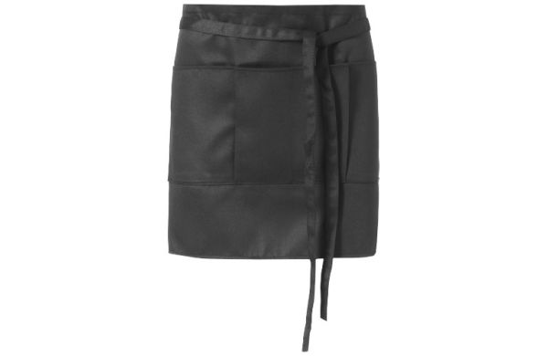 Lega kurze 240 g/m² Schürze - schwarz 