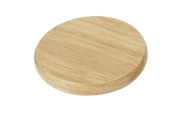 Scroll Holzuntersetzer mit Flaschenöffner - natur 