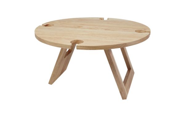 Soll klappbarer Picknicktisch - natural 