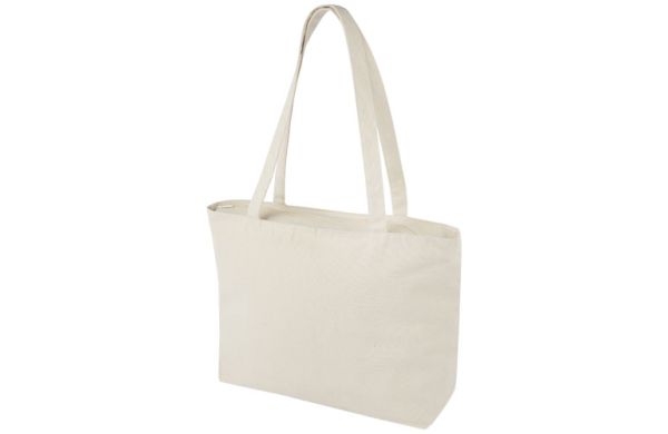 Ningbo 320 g/m Reißverschluss Tragetasche 15L - natural 