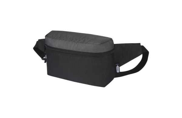 Trailhead GRS recycelte leichte Gürteltasche 2,5 L - schwarz, grau 