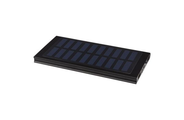Stellar 8000 mAh Solar Powerbank - schwarz 