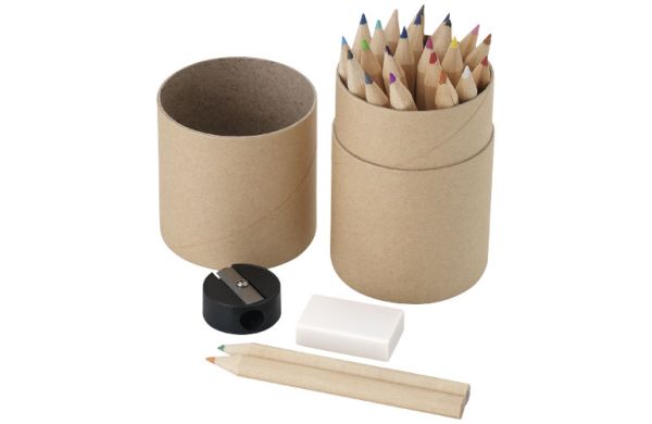 26 teiliges Buntstifteset - natur 