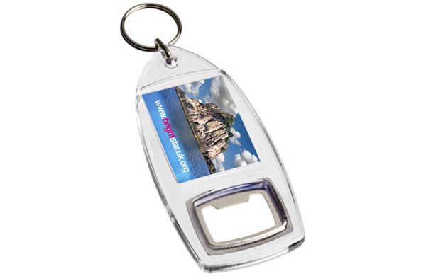 Jibe R1 Flaschenöffner Schlüsselanhänger - transparent klar 