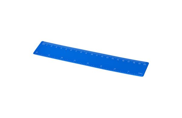Rothko 20 cm Kunststofflineal - blau 