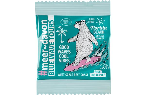 2er Kaugummi im konventionellen Folientütchen