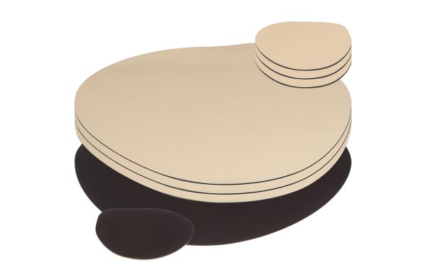 8 teiliges Platzset - braun