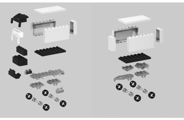 Adventskalender "LKW mit Anhänger"