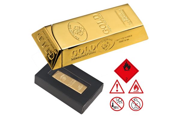 Automatik Feuerzeug "Goldbarren"