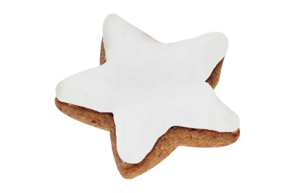 Bahlsen Zimtstern mit Zuckerguss Werbetüte