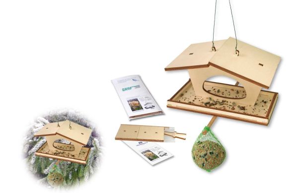 Bastel-Futterhäuschen