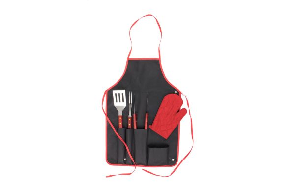 BBQ Set Axon, weiss