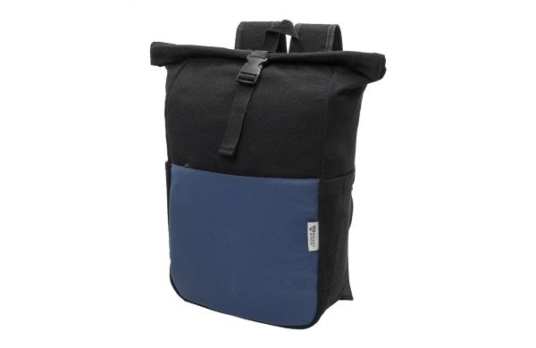 Blakkan Back Rucksack aus recyceltem Canvas, blau