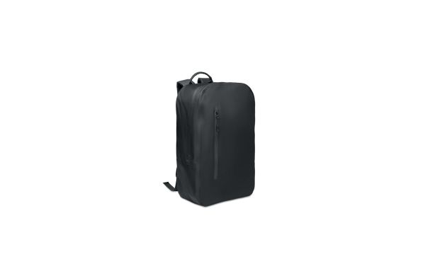 BRENNA Laptop-Rucksack 300D RPET, schwarz