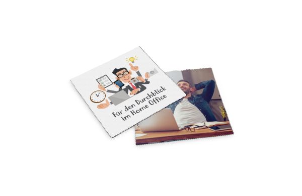 Brillenputztuch - Mikrofasertuch 15 x 15 cm 