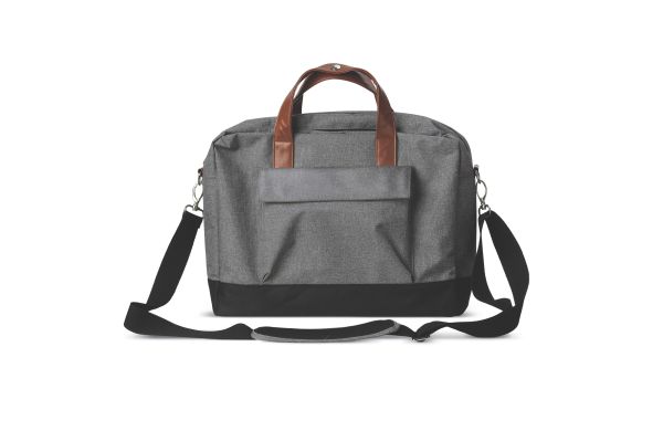 Brixton Laptoptasche, grau - schwarz
