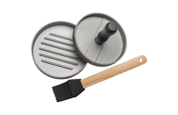 Burgerpresse mit Silikonpinsel Texas