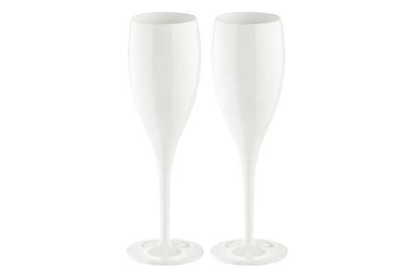 CHEERS No. 1 Superglas 100ml 2-er Set, cotton white