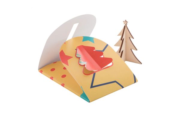 Creax Max Weihnachtskarte, weiss