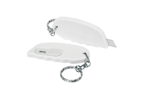 Cutter-Schlüsselanhänger_ weiss