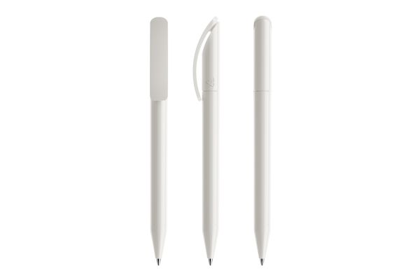 prodir DS3 TPP Twist Kugelschreiber Weiß, blaue Mine