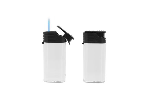 Elektronik-Feuerzeug "JET", weiß