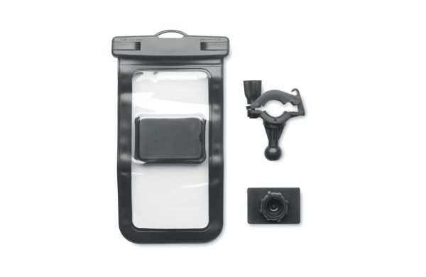 SOSTENER Fahrrad-Smartphone-Halter PVC, schwarz